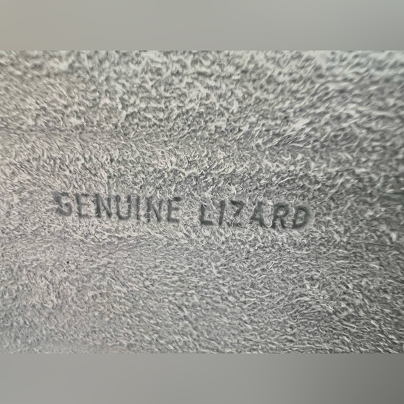 Lambertson Truex Orchid Pink Exotic Skin Genuine Lizard Clutch w/tag $1990 - Picture 11 of 11